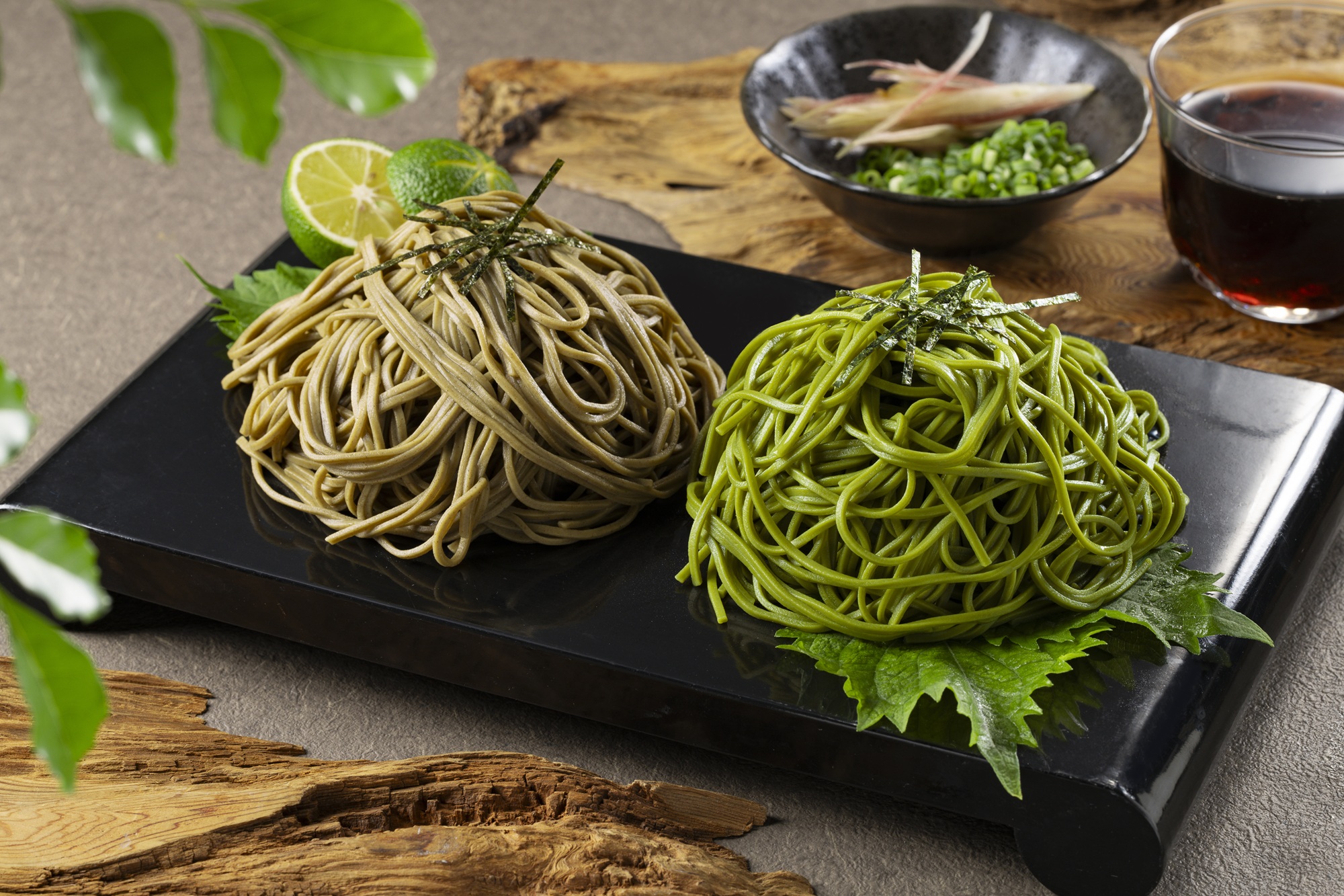 Matcha soba
